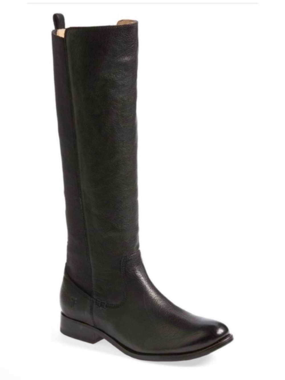 Frye Black Leather Molly Gore Boots size 7